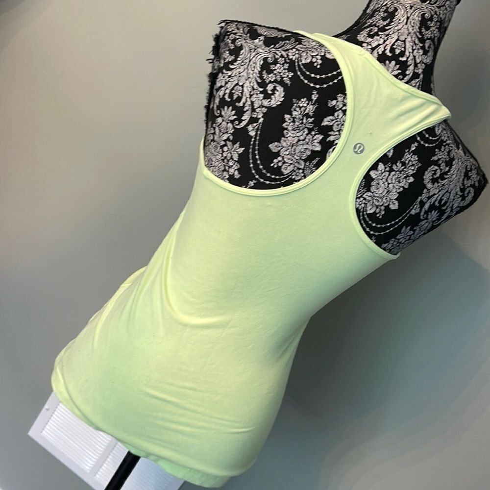 Lululemon Racer Back Top Size 6 - Picture 2 of 2